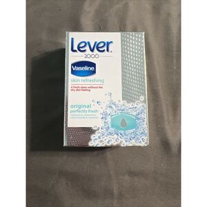 New Lever 2000 With Vaseline Bar‎ Soap Original Perfectly Fresh Discontinued